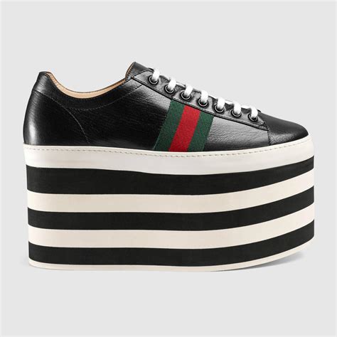 gucci sneakers all black low tops|gucci low top sneakers women's.